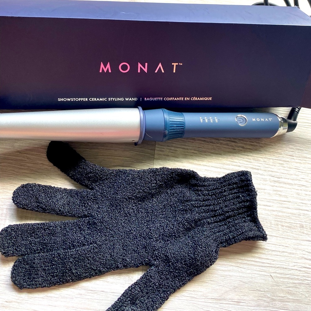 Monat showstopper ceramic curling wand